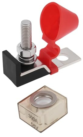 VGOL 300 A 58 V Marine Rated Battery Fuse Holder Terminal Fuse Block for New Energy Vehicles RVs Cruises