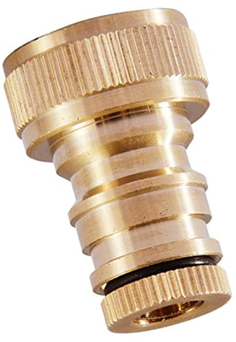 UPKOCH High Pressure Hose Connector Quick Connect Coupler Garden Hose Adapter Automatic Water Stop Valve