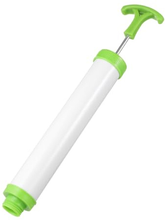 Hartplastik Manuelle Luftvakuumpumpe aus Vakuumbeutel | Grüne T-form, Handbetriebene Luftablassfunktion, Passend für Aufbewahrungsbeutel Zufälliger Stil
