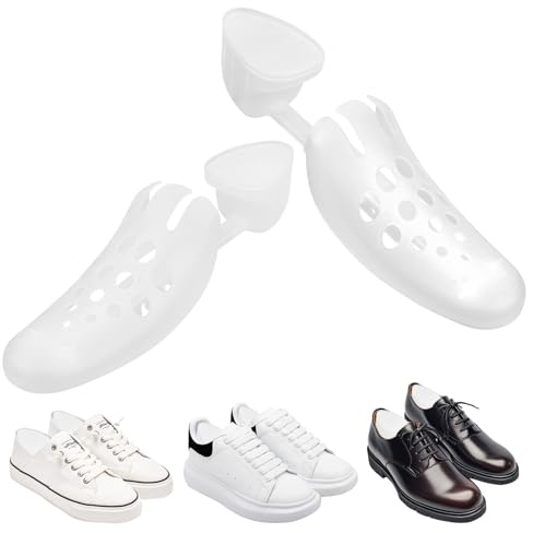 Wukemaoyi 1 Paio Tendiscarpe Uomo Donna, Allarga Scarpe uomo Donna flessibili in plastica, Tendiscarpe Tendi Scarpe Regolabili Mantiene la Forma, taglia UK 3,5-10,5/EU 36-46