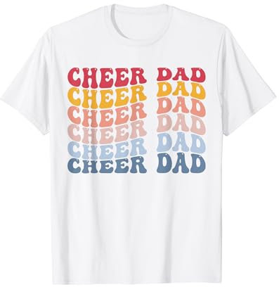 Cheer Dad Cheerleader Cheerleading T-Shirt