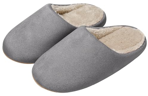 PAMEILA Tofflor unisex – lätta och ljudlösa tofflor, halkfria, för kvinnor och män, storlek 36–44 EU, perfekt för vinter och sommar, inomhus
