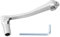 Tunejoy Schalthebel Klappbar für Motorrad Klappschalthebel aus Aluminium für Geländemotorräder ATV Motocross Dirtbike Pitbike 150x52mm Silber