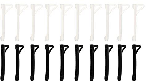 Angoily 10paare Brillen-ohrgriffe Mit Haken Anti-rutsch Brillenhalter Brillengriffe Aus Strapazierfähigem Silikon Für Arbeit Alltag Und Outdoor-aktivitäten