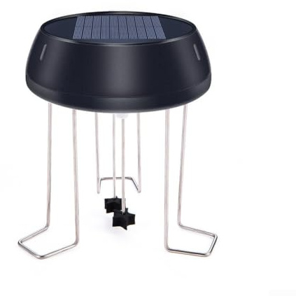 DAZZLEEX Solar-Wassersprudler für Teichbelüfter mit Halterungen für Garten, Vogelbad, Aquarium, Outdoor-Wasserspiele
