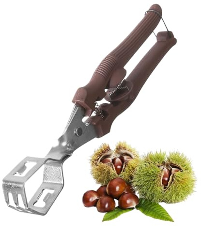 Opdestn Cascanueces Para Nueces, Abridor Manual Para Pelar Castañas, Descascarillador Multifuncional Para Frutos Secos, Para Pecanas, Almendras, Nueces de Nogal, Adultos, Mayores, Hogar, Fiesta,