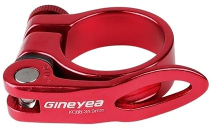 Sattelklemme Fahrrad-Schnellspanner-Sattelstütze-Klammer 27.2/28.6 30.4 31.8 34.9, mm(34.9 red)