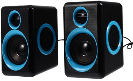 BESPORTBLE Mini Altoparlante per PC USB 20 Altoparlante per Laptop e Computer Portatile Mini Casse Audio per Casa e Ufficio Suono Chiaro Senza Interferenze Design Compatto e Moderno