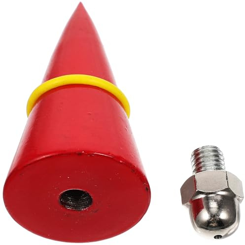 Gatuida Senklot 300g Vertikalhammer Drahthammer Baumesswerkzeug mit 12m Schnur für Bau Handwerk und Höhenmessung Zufällige Farbe Zufällige Farbe