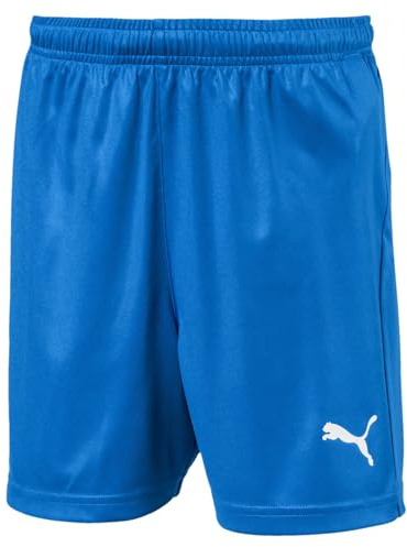 Puma Liga Shorts Core Jr Pants, Unisex niños, Electric Blue Lemonade-White, 140