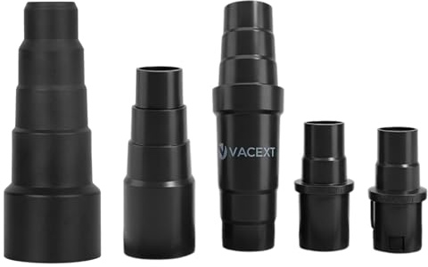 Vacuum Attachment Adapter Kit- Vacuum Hose Adapter - Pool Supply 1-1/4 or 1-1/2 Hoses Connector - Hoses Reducer Adapter - Reducer from 35mm/38mm/42mm to 32mm - from 1 3/8 inch to 1 1/4 inch
