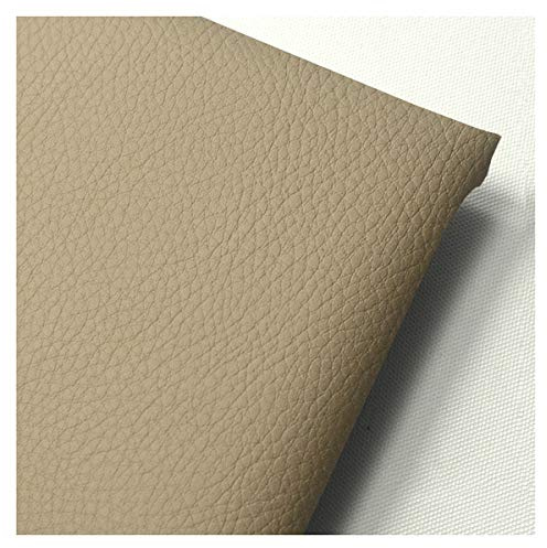 NIANTONG 160cm Breiter Kunstleder-Polsterstoff Meterware Litchi Texture Wasserdichtes Vinyl-Kunstleder für Autositze, Sofastuhlmöbel, Basteln(Color:5)