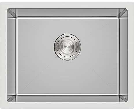 TSIBOMU 24 Inch Undermount Kitchen Sink, 18 Gauge 304 Stainless Steel