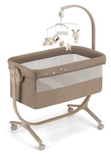 Cullami Cam Taupe mit Sternen Stubenwagen Var.164