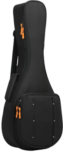 TOYANDONA Housse De Mandoline Résistante À L'Eau Avec Compartiments Multiples Sac À Dos Et Bandoulière Confortable Protection Renforcée Pour Instrument De Musique Portable