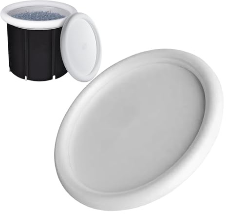 Outdoor Ice Tub , Keep Debris Out Of Cold Pools, For Outdoor Cold Baths, Keeps Ice Tub Clean, Ice Bath Tub , Ice Bath Lid Only, Ice Bath Outdoor Lid, Foldable Ice Bath Tub Lid