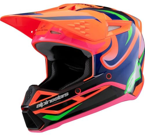 Alpinestars Kids Motocross-Helm S-M3 Orange Gr. M