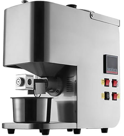 Commercial Automatic Electric Oil Press Machine, Stainless Steel Oil Extractor for Home and Commercial Use