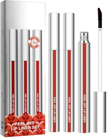 3 Stücke Die Sich Vom Lipliner Set Mattes Finish Lip Make Up Erklärungen Für Die Präzise Lippenkonturierung Von Frauen Abziehen