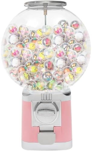 Suitable for Coin Operated Capsule Vending Machines, Mini Gum Candy Dispensers, Light Round Toy Ball Prize Machines for Retail Stores,03