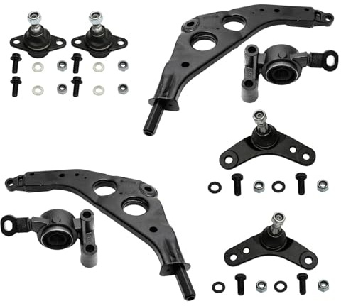 2x Querlenker Gummilager 4x Traggelenk Vorderachse für Mini R50 R52 Cabriolet R53