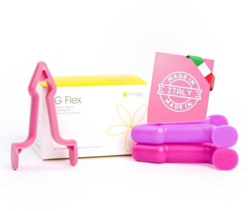 Sanedia G Flex - Medizinisches Gerät zur Physiotherapie des Beckenbodens, Anatomisch und Leicht Anzuwenden, Beckenbodentrainer für Frau Inkontinenz, Pelvic Floor Training for Women