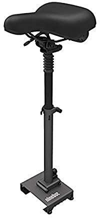 Segway-Ninebot Elektroroller-Sattel für MAX G30P und G30LP, verstellbarer bequemer und stoßdämpfender MAX Sitzsattel, schwarz, groß