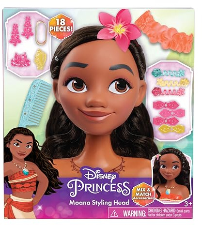 Disney Princess Basic Moana stylinghuvud