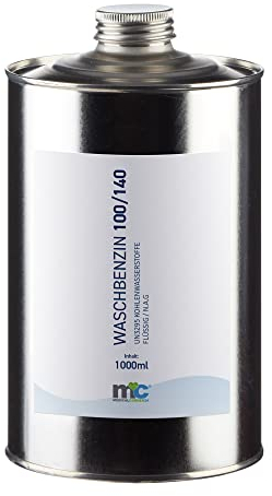 Medicalcorner24 Waschbenzin 100/140, Reinigungsmittel Lösungsmittel, farblos, 1.000 ml