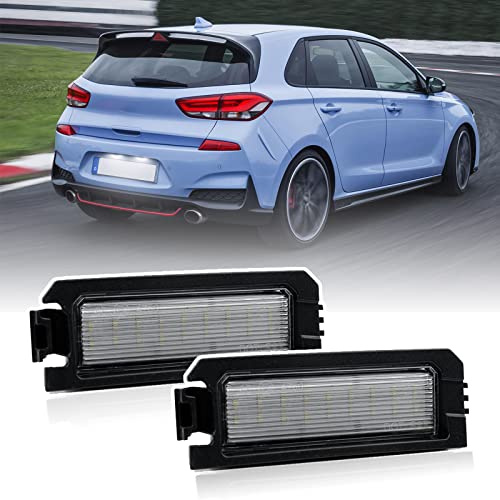 njssjd LED Kennzeichenbeleuchtung für Hyundai i30 i30N PD PDE ab 2017