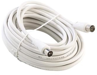 Kovalmax® Cavo antenna tv RG59 prolunga 8 mt maschio femmina segnale audio video