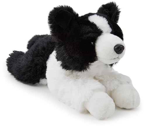 Zappi Co Border Collie Plüschhund (30 cm) - Liebenswerter Hütehund, Weich, Umweltfreundlich, Kinderbester Freund für Komfort und Spiel, Recycelt
