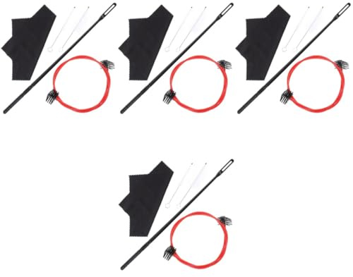 Amosfun 4sätze Reinigungsset Für Trompeten Teiliges Mit Flexibler Bürste Reinigungsstab Und Tuch Für Blechblasinstrumente Langlebig Und Sicher Der Anwendung