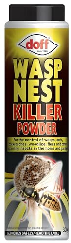 AMK® Doff Wasp Nest Killer Powder 300g Fly Wasps Insect Bug Insecticide 300ml Controls Crawling Insects