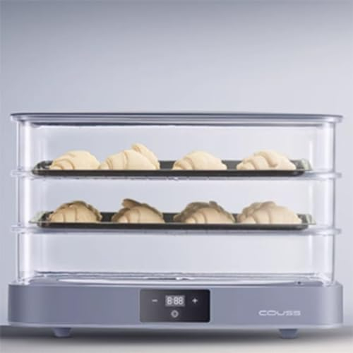 KANBUN A prueba de pan con control preciso de temperatura, caja versátil para hornear y fermentar, ideal para hacer pan casero