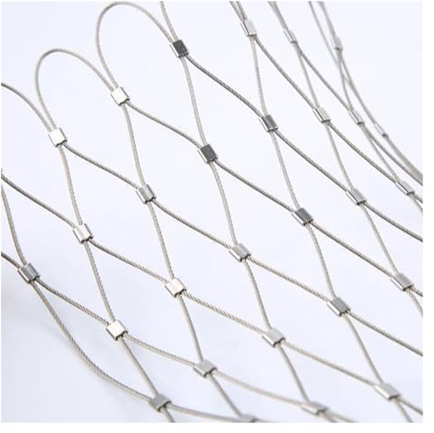ZHZHXR Flexibles Seil-Geländer-Netz, Absturzsicherungsnetz in Großer Höhe 1.5mm Drahtdurchmesser Sicherheitsnetz Kinder Schutznetz(Size:1.5x20m)
