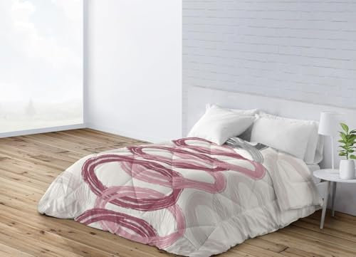 TMMDH Bettdecke 200x220 Ohne Bezug Nutzbar, Abstrakter Druck Bettdecken Waschbar Ganzjahresdecke Kunst 4 Jahreszeiten Steppdecke, Bettzeug Microfaser mit 2 Kissenbezug für Sommer Winter Doppelbett
