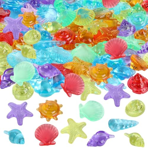 Kigift 110 Stück Tauchjuwel Pool Spielzeug, Tauchspielzeug für Kinder, Edelsteine für Kinder Schatzsuche, Bunte Acryl, Tauchen Edelsteine Pool Spielzeug für Mädchen Junge