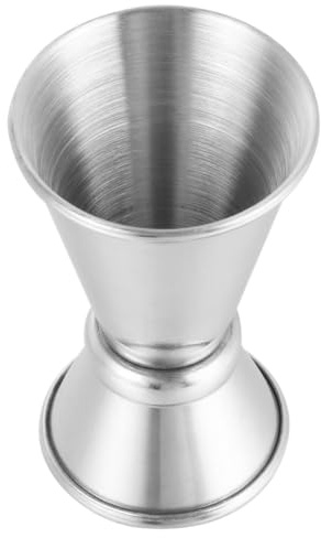 Gatuida Jigger Doble de Acero Inoxidable para Cocteles Taza Medidora Precisa para Bar y Hogar Vaso Multiuso para Medir Vino y Bebidas