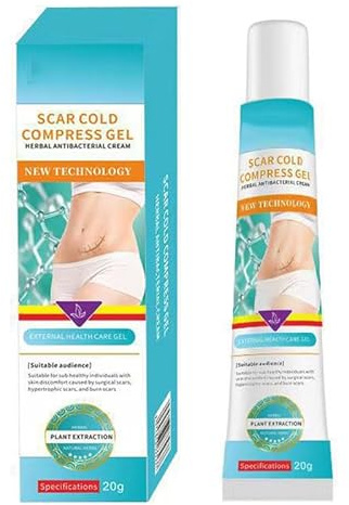 Silicone Scar Gel Reduces The Appearance of Scars from Burns Scars, Fade Surgical Scars, Injury, Keloids, Stretch Marks, C-Section Scar Removal Cream