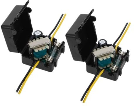 HOODANCOS Lot de 2 Filtres Anti-Parasites 12 V pour Voiture Réducteur de Bruit Audio Isolateur pour Systèmes Audio Auto Protection Électronique et Amélioration Signal Autoradio