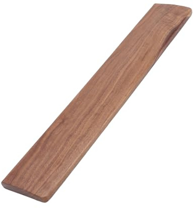 Holz-Tastatur-Handballenauflage, 44 cm, ergonomische, rutschfeste Basis, Handballenauflage, Handgelenk-Tastatur-Unterstützung für 104 Tasten