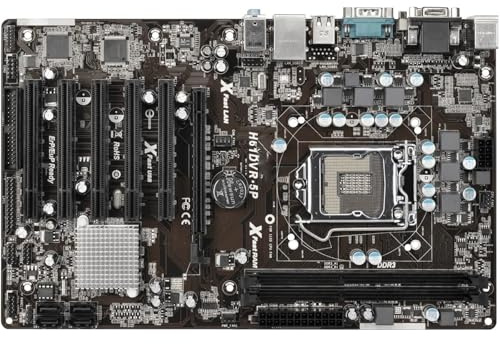 Placa Base para Juegos Fit For ASROK H61DVR-5P LGA1155 DDR3 Intel H61 Compatible con I7-2700K I5-3550 I5-3470 I7-3770 CPU 16GB ATX