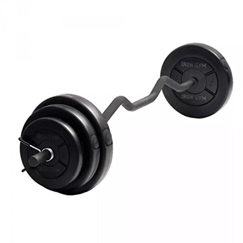 Langhantel Curl Iron Gym inkl. Gewichte Langhantelstange Gewichte Gewichtsscheiben Hantelscheiben