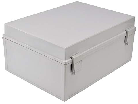 Ogrmar ABS Plastic Dustproof Waterproof IP65 Junction Box Universal Electrical Project Enclosure with Lock (8.6x6.7x4.3)
