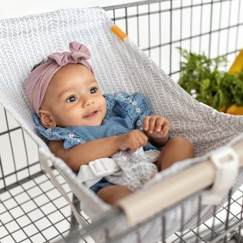 Binxy Baby Baby and Toddler Hammock Carriage for All Car Seat Models Grocery Store Up to 50lb Capacity Small Arrow