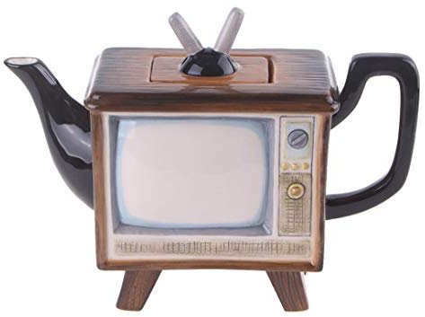 Blue Sky Ceramics Teiera Televisione, Multi