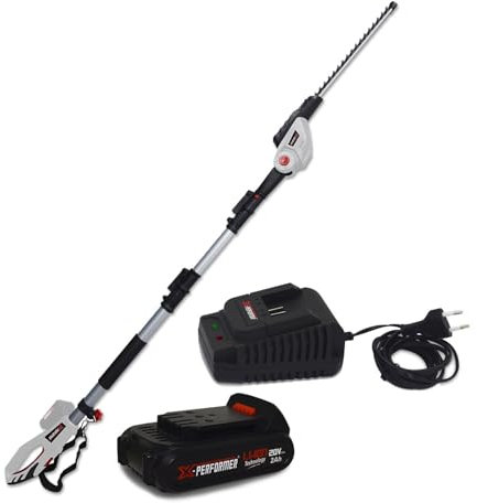 Scie à Ebrancher Taille Haies sur perche 20V - Xperformer XP2PSTH20LI - Outil portatif - Batterie 2Ah et chargeur inclus