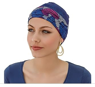 Fashy Wendeturban mit Viskoseanteil (aus Bambus Zellstoff), ultra soft, blau