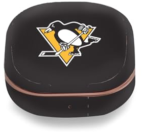 Head Case Designs Offizielle NHL Einfach Pittsburgh Penguins Vinyl Haut Aufkleber Abziehbild Abdeckung kompatibel mit Buds Live/Buds Pro / Buds2